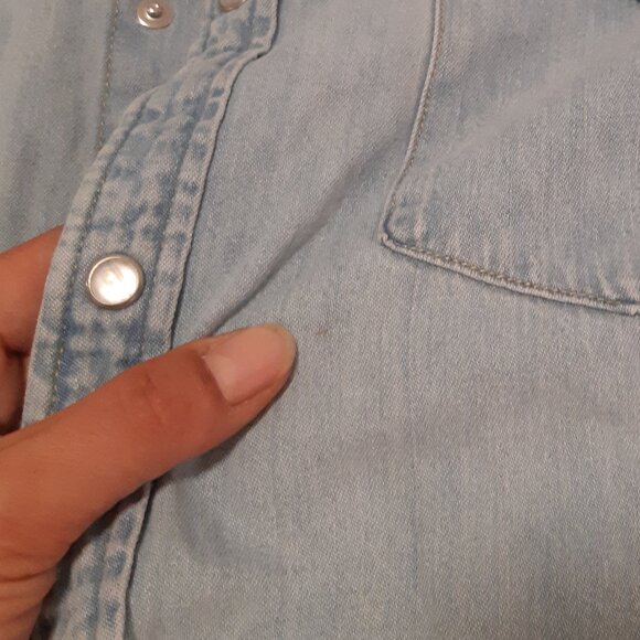 Levi's Shirt Style Jeans Rétro Lightweight XL Women - Picture 5 of 8